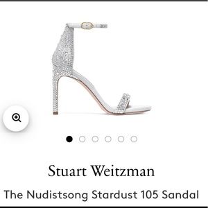COPY - Stuart Weitzman Nudistsong Stardust Heels …